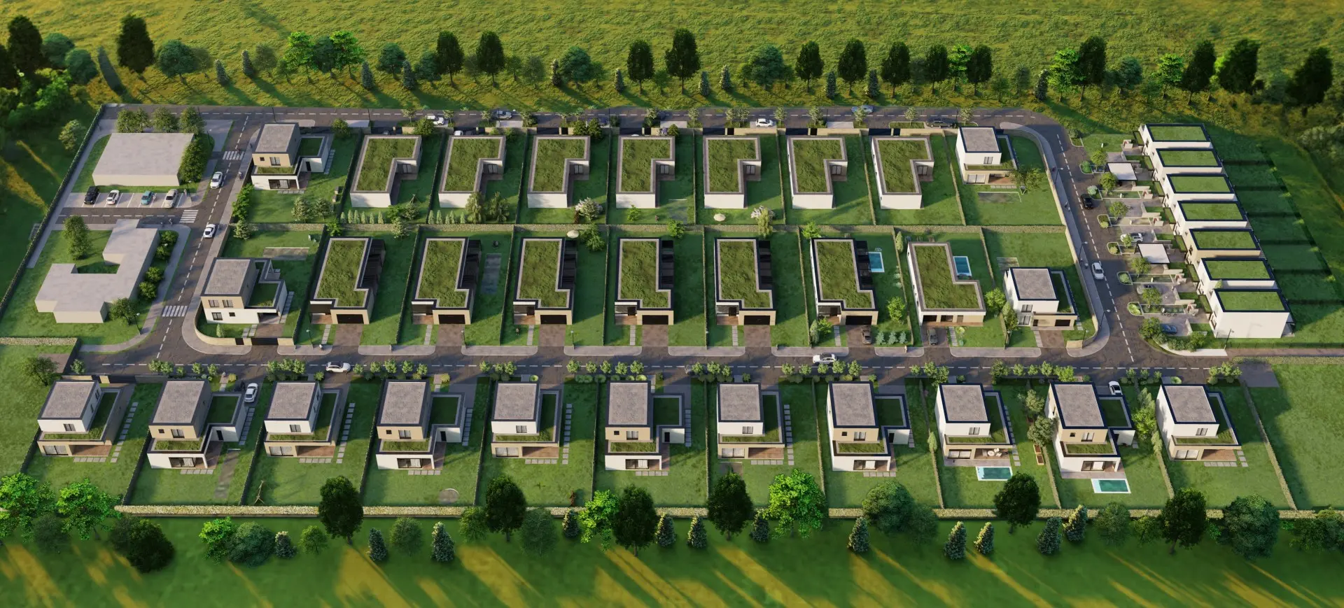 Emerald Zálesie – pozemky alebo bungalovy foto